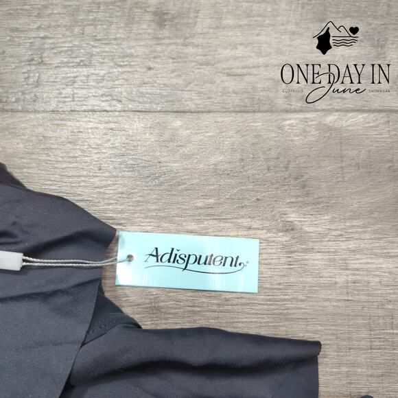 Adisputent Flounce High Waist Bikini Swimsuit Size S - Picture 4 of 7